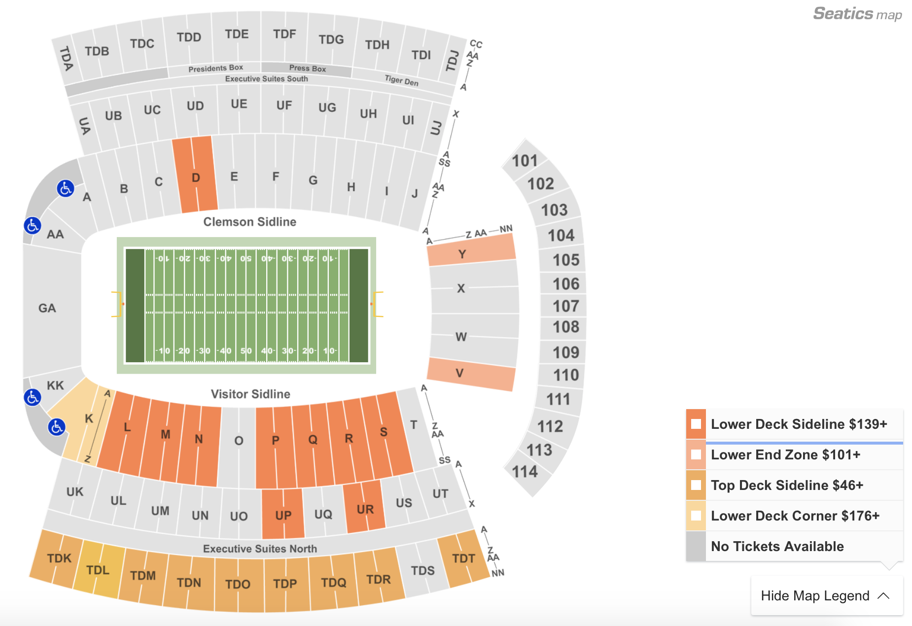 How To Find The Cheapest Clemson vs Wake Forest Tickets
